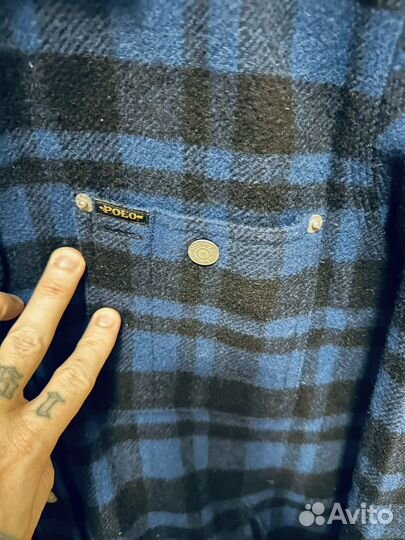 Рубашка овершот оригинал Polo Ralph Lauren