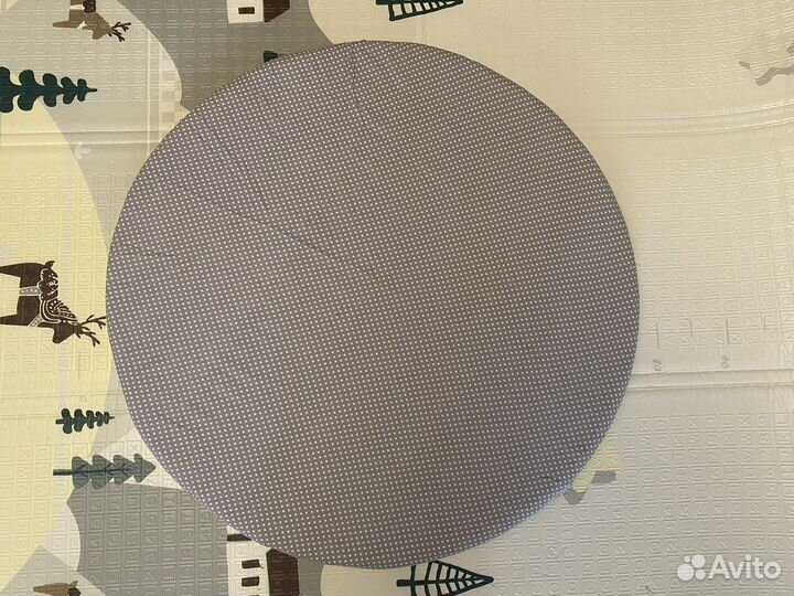 Матрас в круглую кроватку