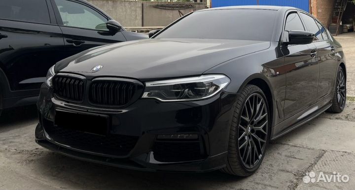 Сплиттер губа bmw g30 дорест