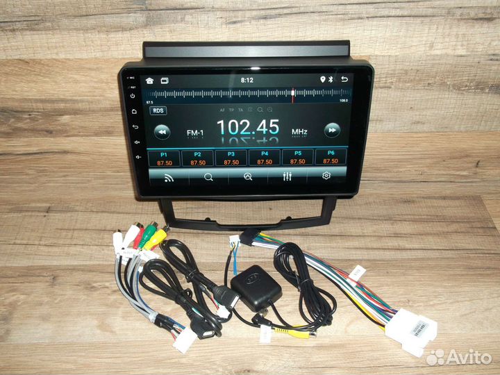 Магнитола SsangYong Actyon Android GPS WiFi