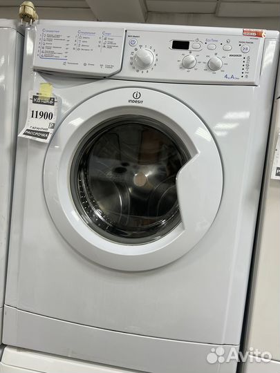 Стиральная машина indesit б/у год гарантии доставк