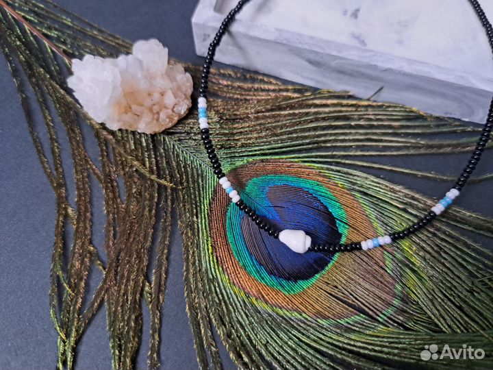 Чокер из бисера