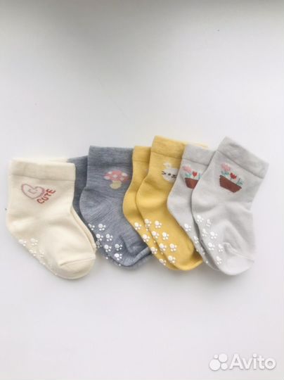 Носки детские, комплект 4 пары
