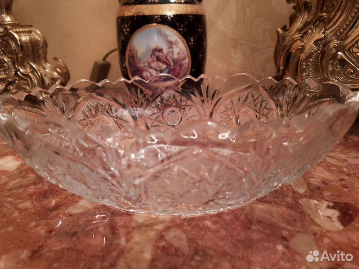 Ваза Хрустальная 2 штуки