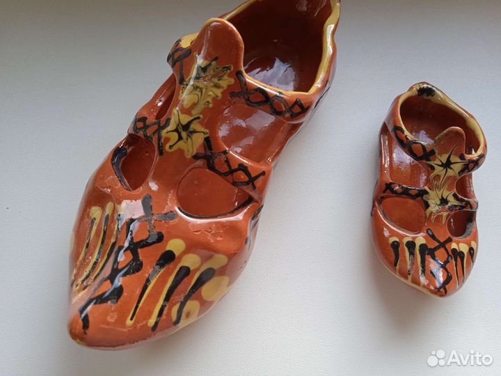 Фигурки, башмачок. Глина