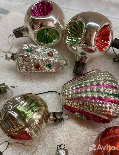 Елочные игрушки СССР