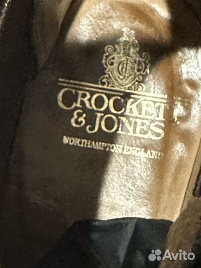 Crockett & Jones ботинки 38 оригинал