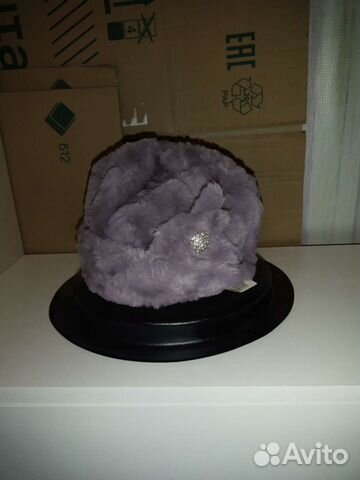 Шапка зимняя меховая женская искуственный мех