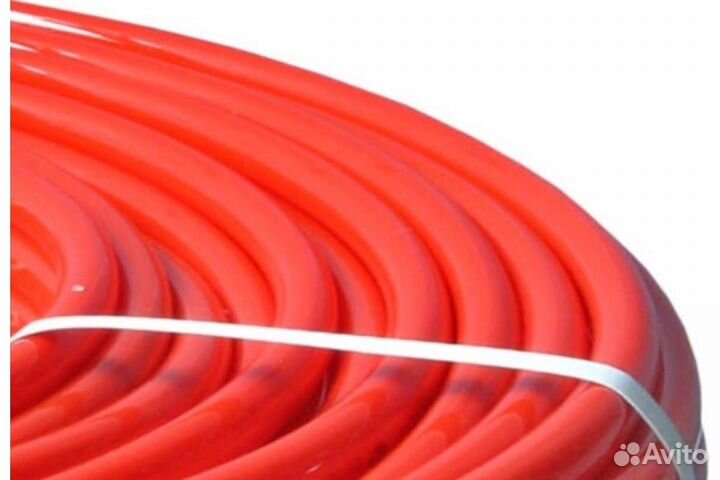 Труба valtec PEX-evoh 16 мм x 2,0 мм красная из сш