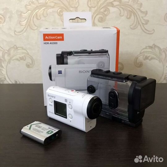 Экшн камера sony hdr as300