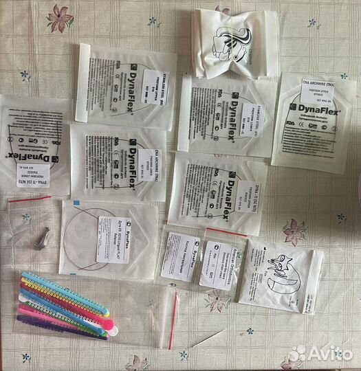 Набор для брекетов (дуги,резинки)