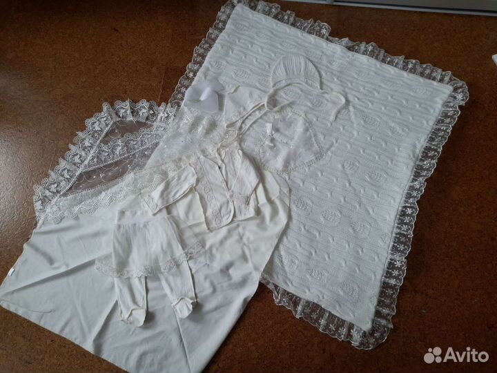 Комплект на выписку для девочки лето