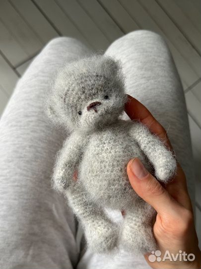 Мишка тедди вязанный