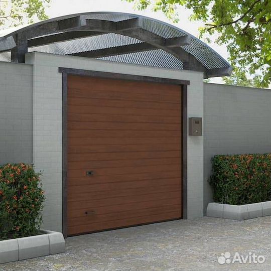 Секционные гаражные ворота