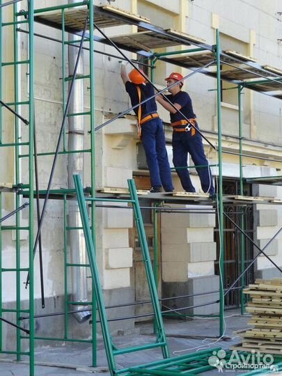 Леса строительные рамные