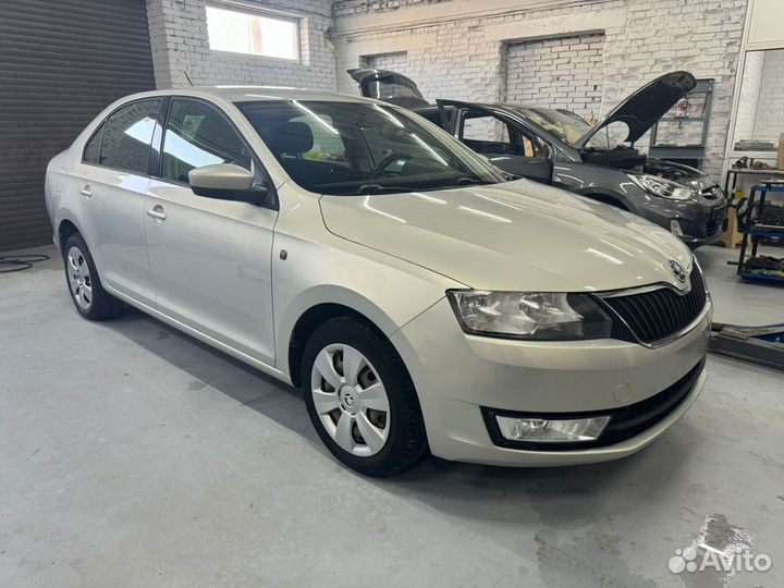 В разборе Skoda Rapid 2012-2020 г. на бу запчасти