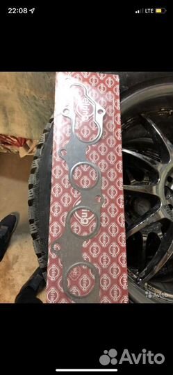 Прокладка выпускного коллектора на 1.8-2л