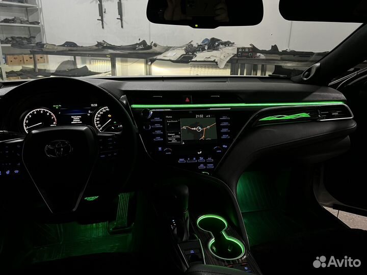 Модельная подсветка на camry 70-75