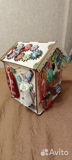 Бизиборд домик со светом