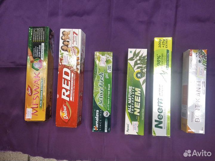 Зубная паста из Индии