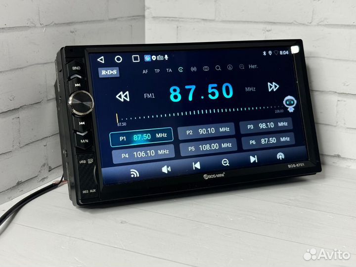 Магнитола android 7дюйм с крутилкой топ