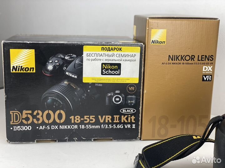 Зеркальный фотоаппарат nikon d5300