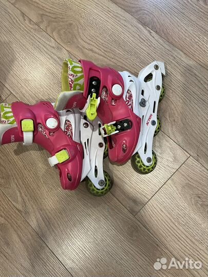 Ролики раздвижные детские до 30 размера