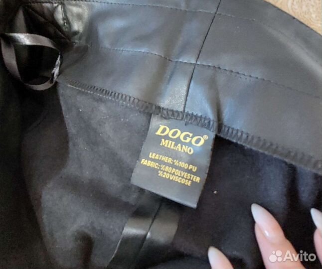 Кожаные шорты 46