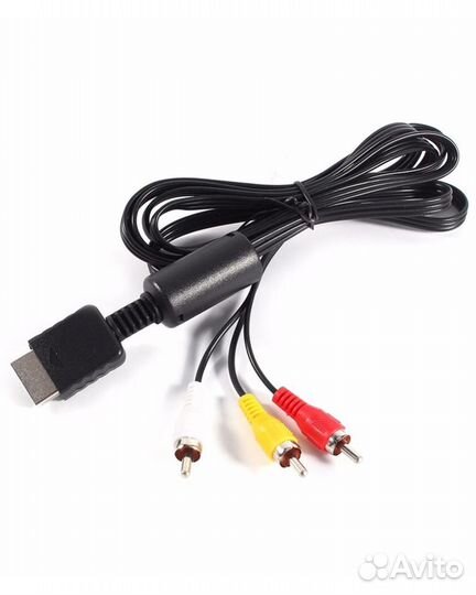 Видео кабель для PS1/PS2/PS3 состояние как новый