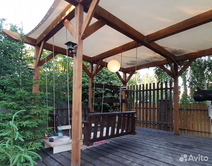 Тент пвх для беседки