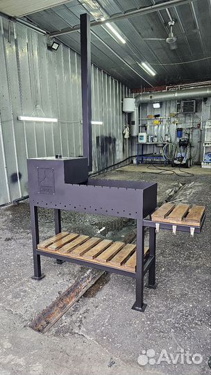 Мангал с печью под казан под заказ