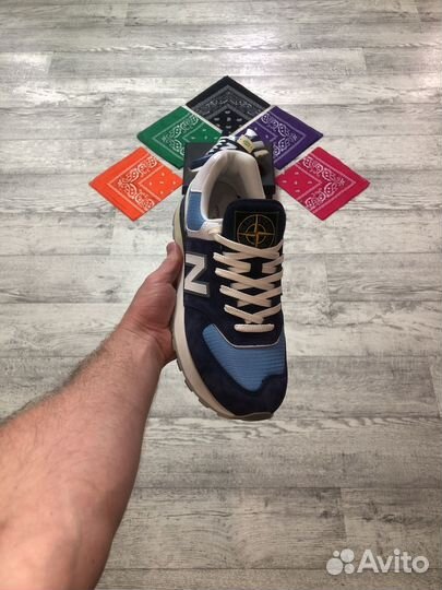 Кроссовки New balance Stone island 574 legacy