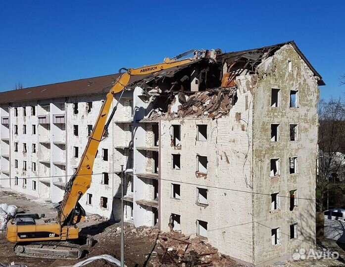 Кирпичный бой. Снос домов