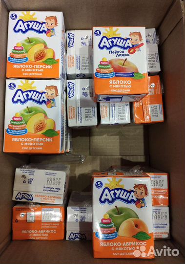 Детский сок агуша