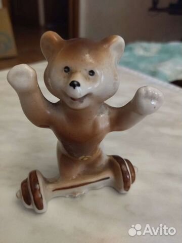 Статуэтка олимпийский мишка