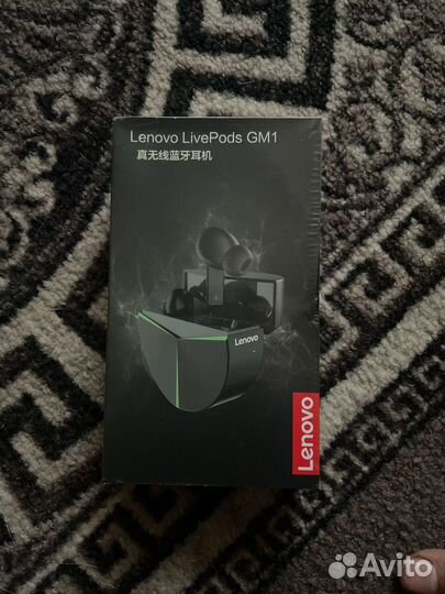 Беспроводные наушники lenovo GM1