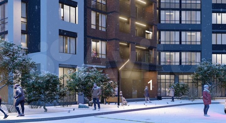 Квартира-студия, 20,2 м², 7/20 эт.