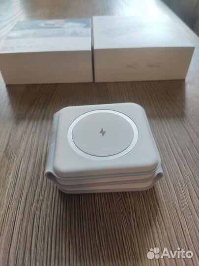 Магнитная беспроводная зарядная станция (складная)