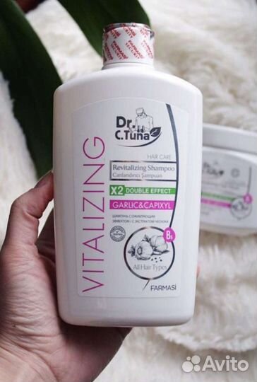Чесночный шампунь от выпадения волос. Farmasi