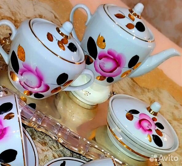 Чайный сервиз на 12 персон СССР