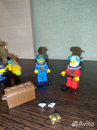 Lego city подводная лодка