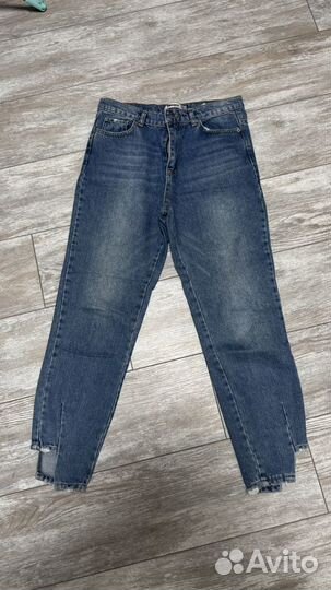 Джинсы укороченные