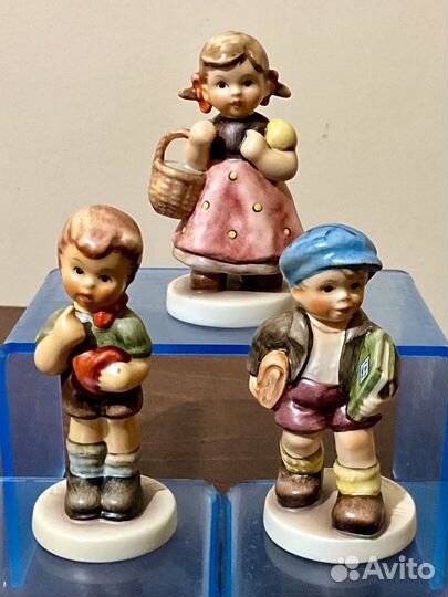 Фарфоровые фигурки детей. Цена за одну. Hummel