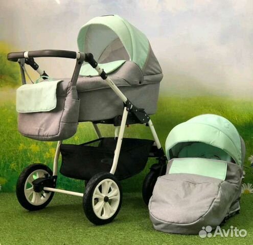 Коляска детская 2 в 1