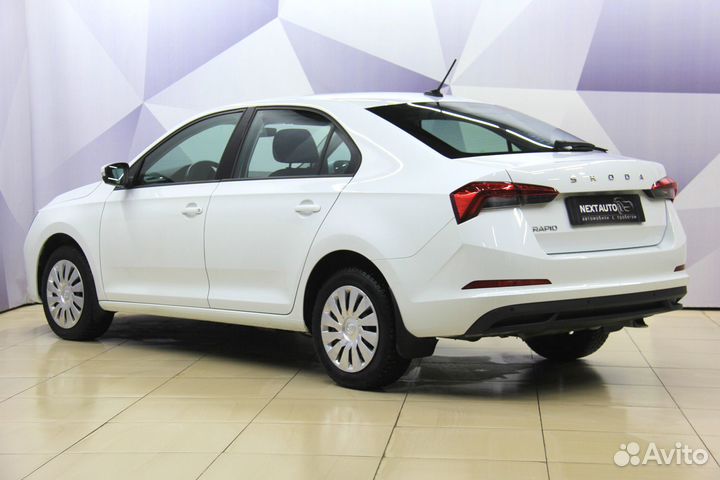 Skoda Rapid 1.6 AT, 2020, 52 675 км
