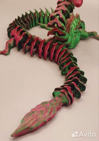 Дракон аниме подвижный игрушка