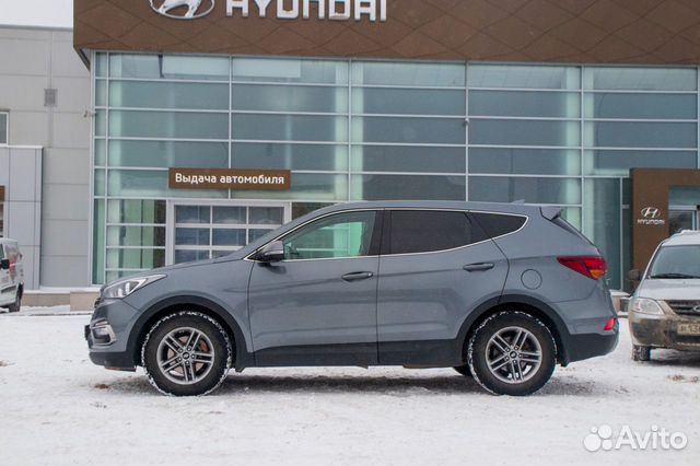 Hyundai Santa Fe 2.2 AT, 2017, 197 000 км