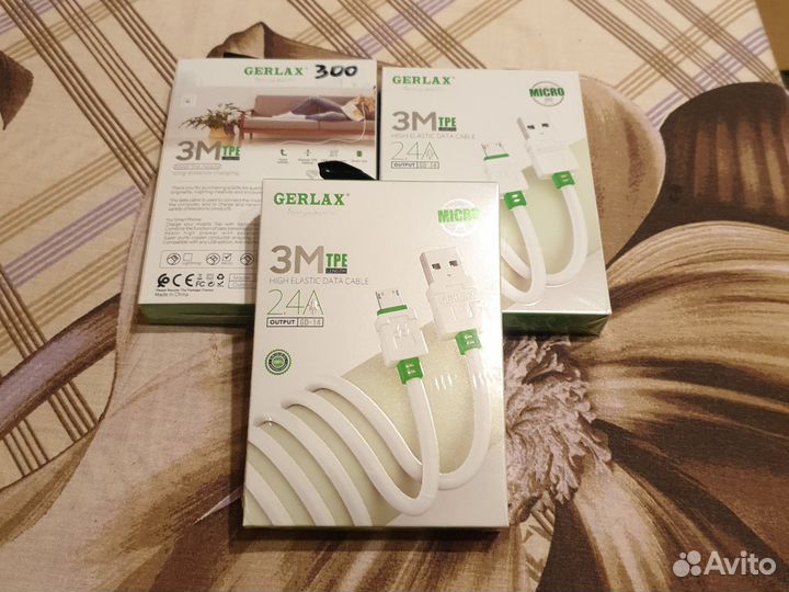 Кабель Micro USB 3 метра