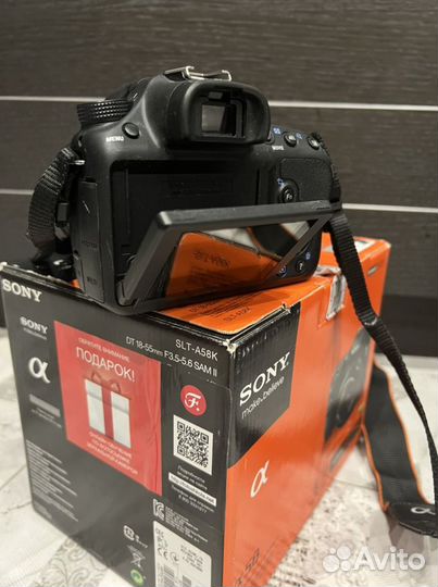 Зеркальный фотоаппарат sony альфа