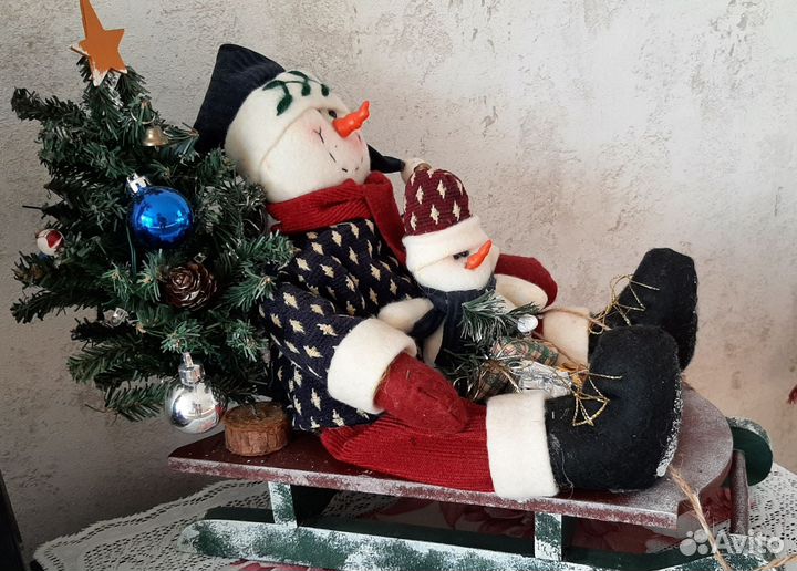 Снеговики новогодние